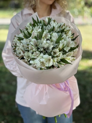 Картинка Букет из 21 альстромерии "Флер"