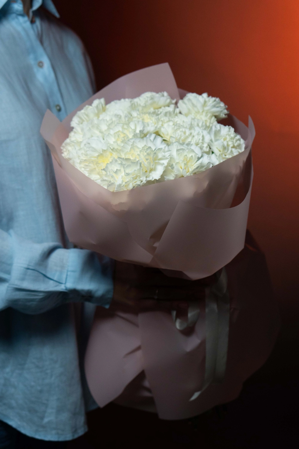 Букет из 25 гвоздик "Классик"