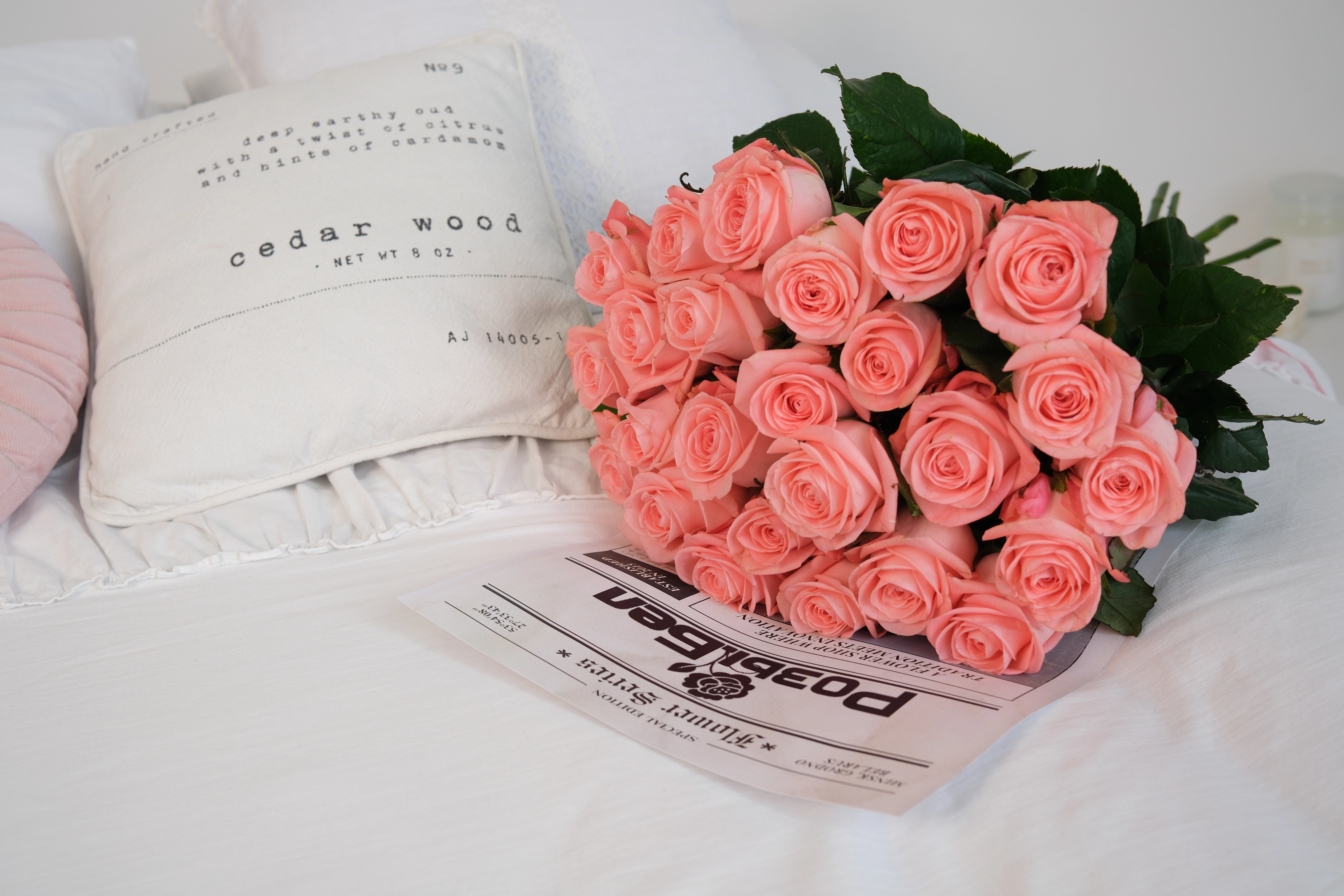 Картинка Букет из 25 роз "Лизбет" 60 см