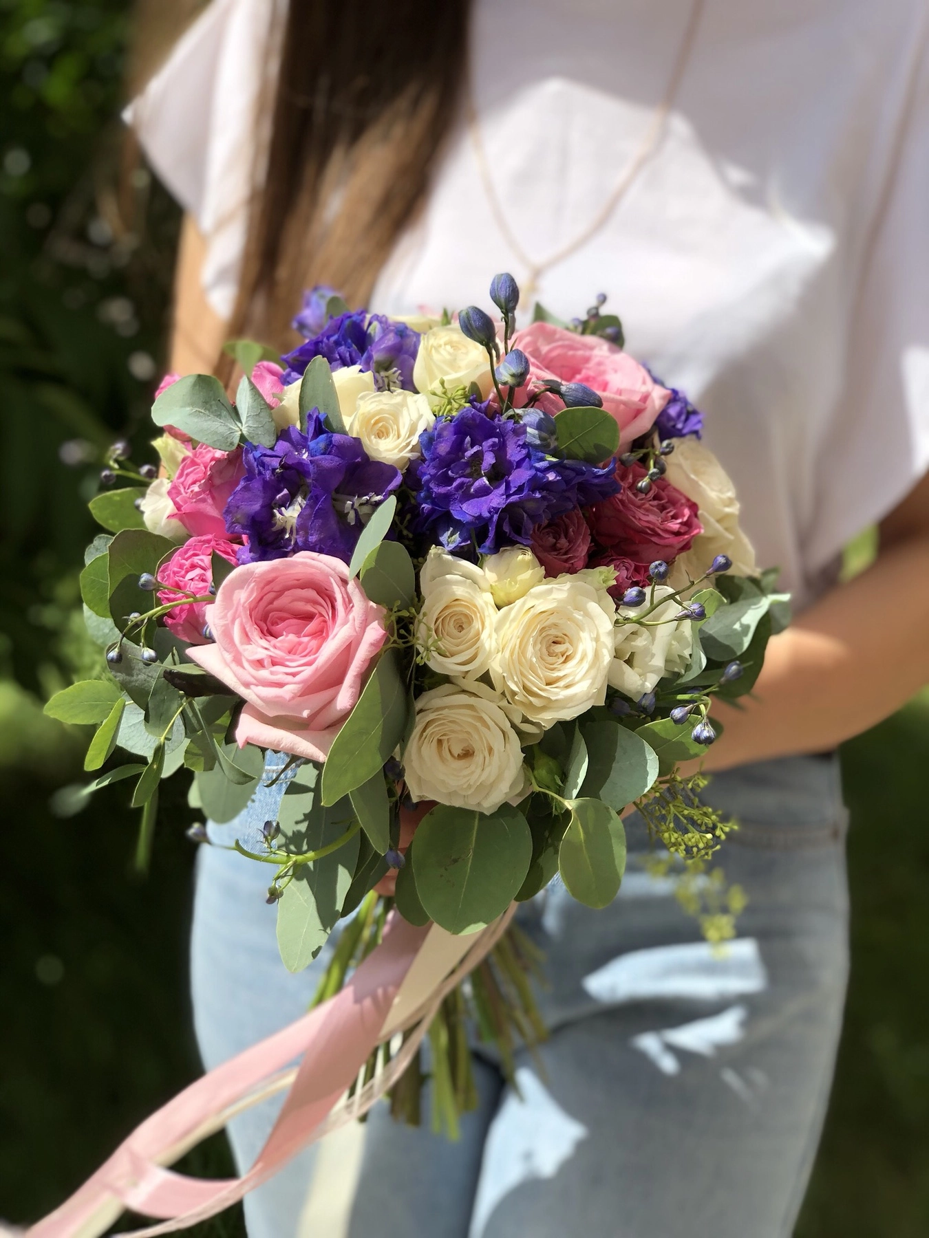 Картинка Свадебный букет "Марсала"