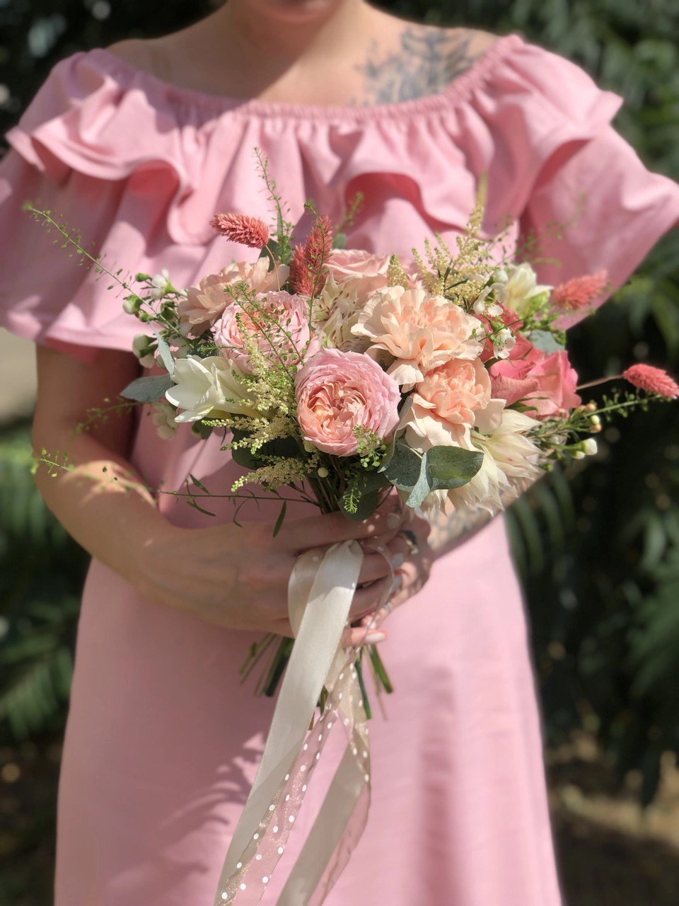 Картинка Свадебный букет "Оригинальный"