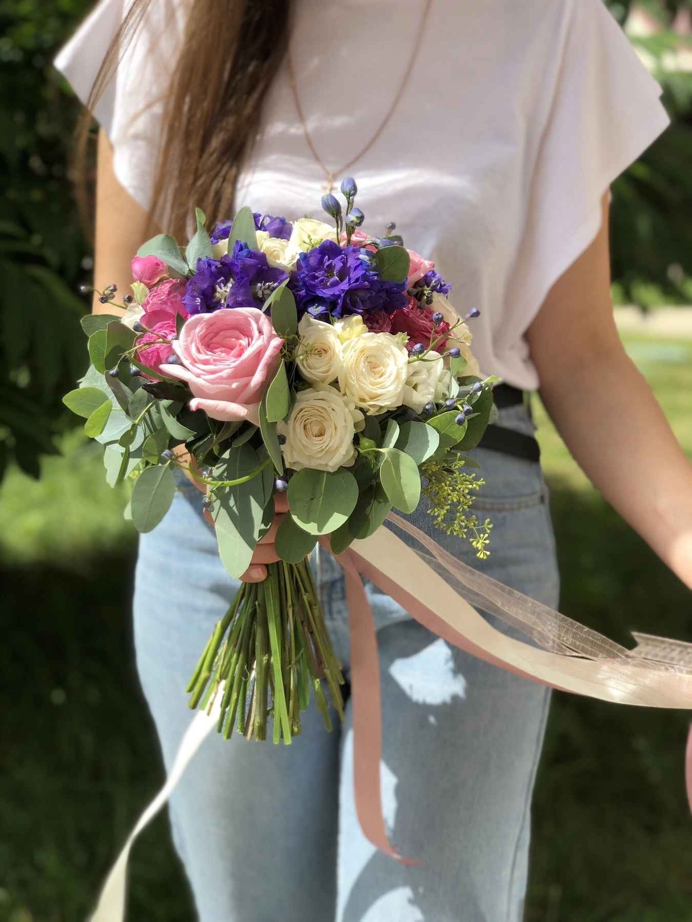 Картинка Свадебный букет "Марсала"