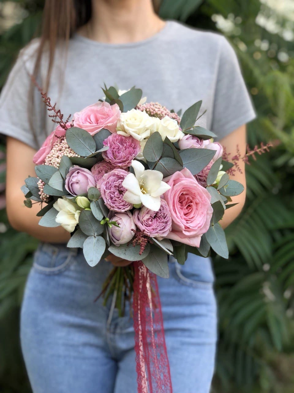 Картинка Свадебный букет "Акценты любви"