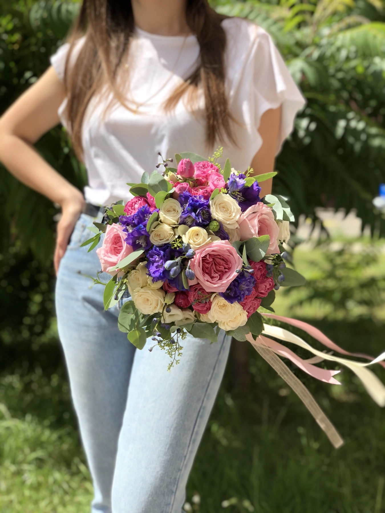 Картинка Свадебный букет "Марсала"