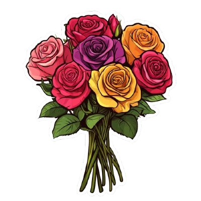 Букеты из роз